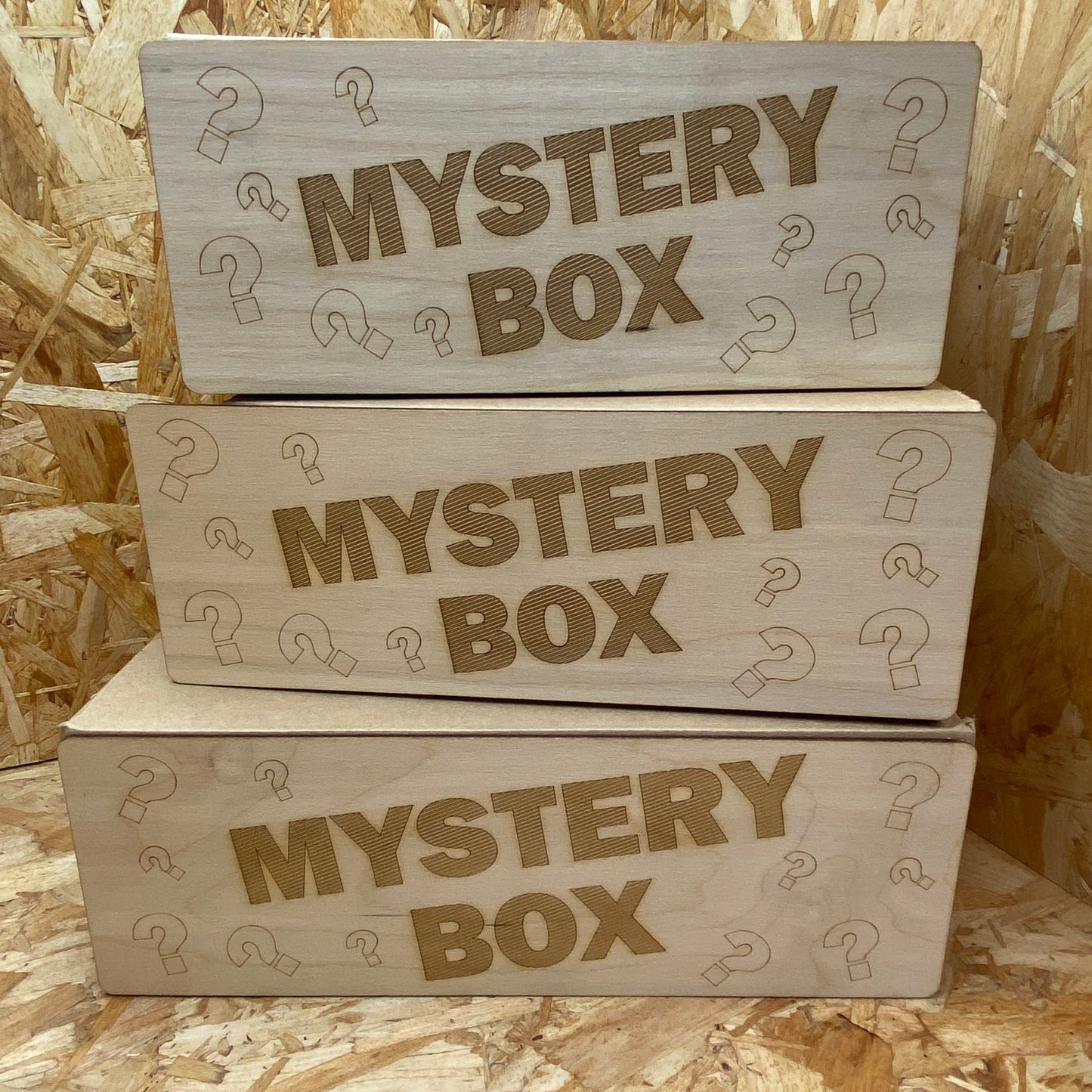 Mystery hold box